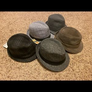 5 Fedora Hats